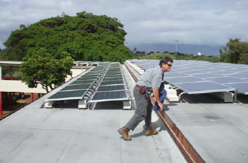 Photovoltaic Panels Power Up School