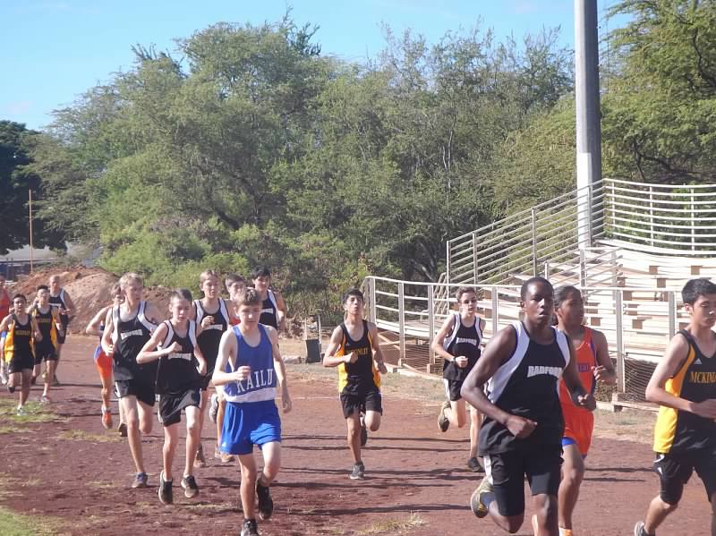 At the Radford Invitational on August 31st, where a handful of Hawaii public schools competed. 