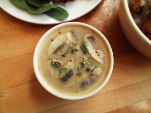 Delightful mushroom gravy that is a perfect substitute for meat gravy. You can find other humane recipes like this one at garden-of-vegan.