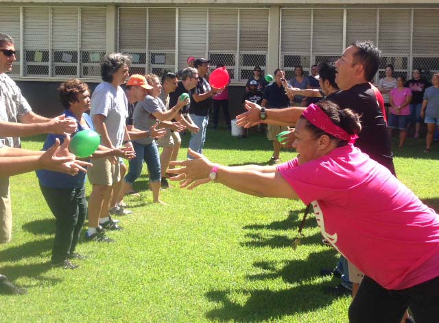 Resource Department Dominates in Faculty Games
