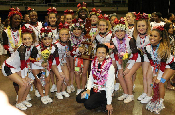 This is at the state competition at Blaisdell Nov. 14. 11th consecutive title. ““We’re a very hardworking team and we work to keep our legacy alive,” Shayla Rice (12) said.  