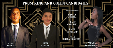 Court Hopefuls Run for Prom King, Queen