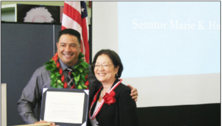 United States Senator Mazie Hirono was a special guest at the 20th anniversary of the Military Youth Advisory Council meeting. 