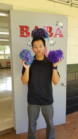 Freshman and sophomore English teacher Trevor Baba is a new to the department, but familiar face to his AVID students. Baba worked as a tutor with the AVID department at the school and at Aliamanu Intermediate, facilitating weekly tutorial sessions with students enrolled in the program. It was a job that left a lasting impression on him. “I chose to come and teach at Radford because it was here where I discovered that I wanted to teach high school students,” he said. 