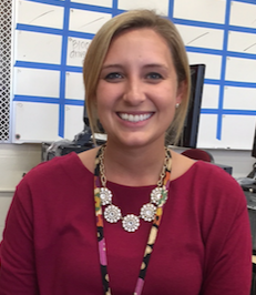 Cassandra Edwards is a resource teacher in the Social Studies department. She said that she became a teacher when she worked as a swim instructor. "... I loved to see the look on children's faces when they grasped a new concept,” Edwards said.