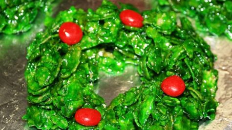 Holiday Recipe: Christmas Wreath Treats