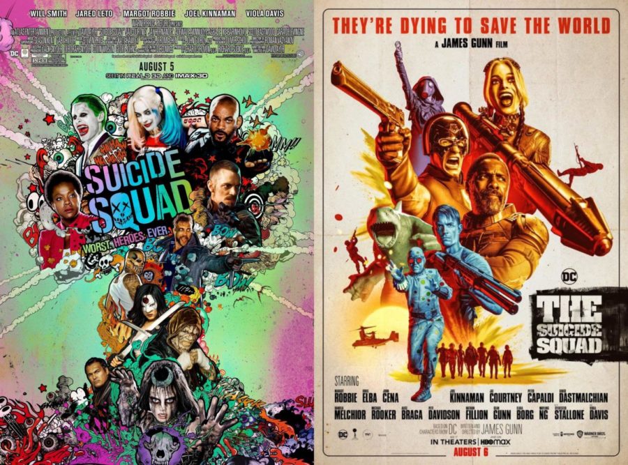 The+posters+for+David+Ayer%E2%80%99s+Sucicide+Squad+%282016%29%2C+and+James+Gunn%E2%80%99s+The+Suicide+Squad+%282021%29+side-by-side.%0AI%E2%80%99d+rate+Suicide+Squad+4%2F10.%0AI%E2%80%99ll+gladly+rate+The+Suicide+Squad+a+9%2F10.