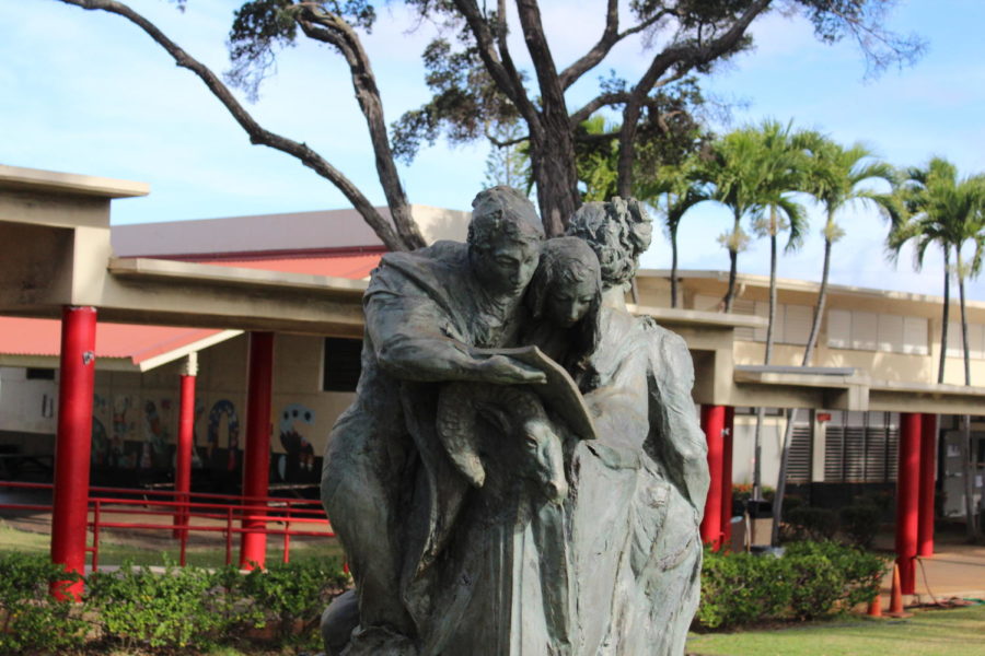 (Photo Credit JEVRON FREEMAN) Jan Fisher preferred to use his hands over tools when sculpting meaning that his fingerprints can be found all over his works.  “My fathers fingerprints are immortalized in bronze,” stated Jonny Fisher.