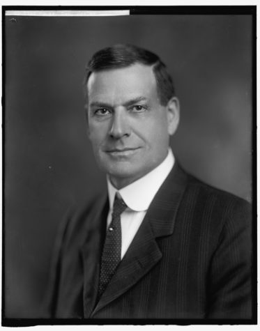 Former Senator Wesley Jones of Washington state is the namesake of the Jones Act. He hoped that the act would make Alaska dependent on Seattle-based shipping. (Photo Credit: 	
Library of Congress)