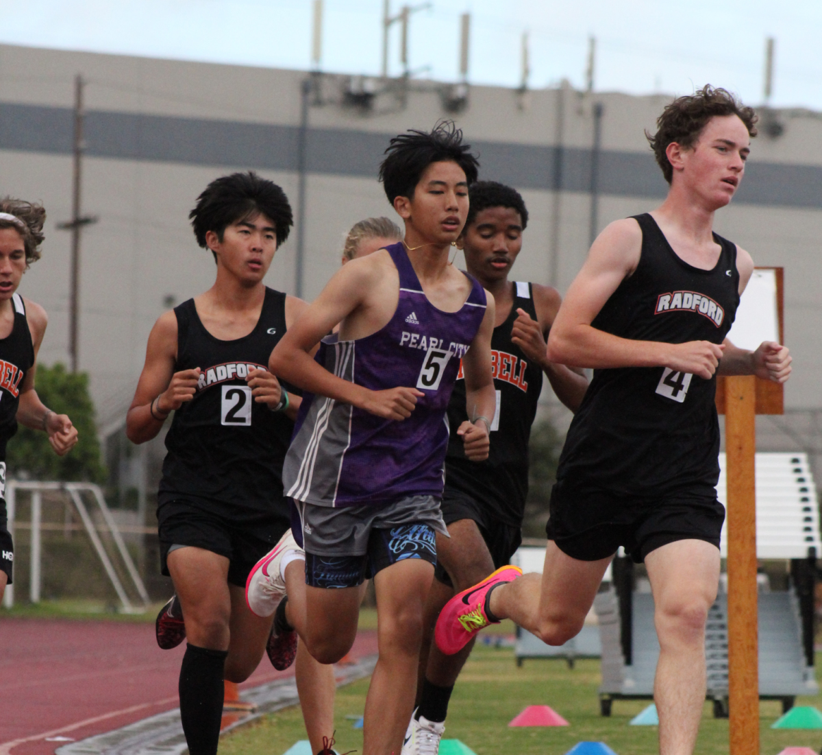 (Photo Credit: Maraijha Miyaji) Freshmen Jackson Marshall (right) and Stephen Kozuma (left)