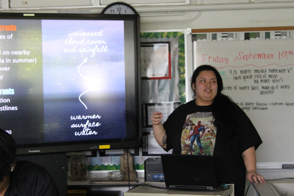 New teacher plunges into Radford’s Science Department